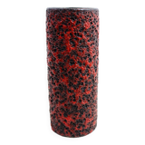 Vintage West Germany lava texture vase