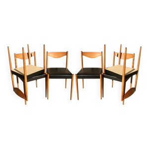 Set de 6 chaises modernistes