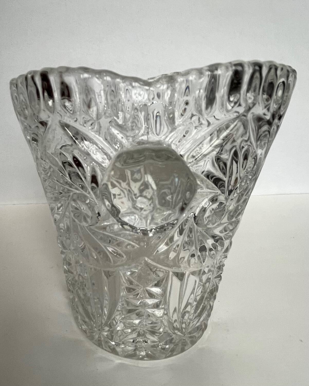 Vintage Glass Ice Bucket
