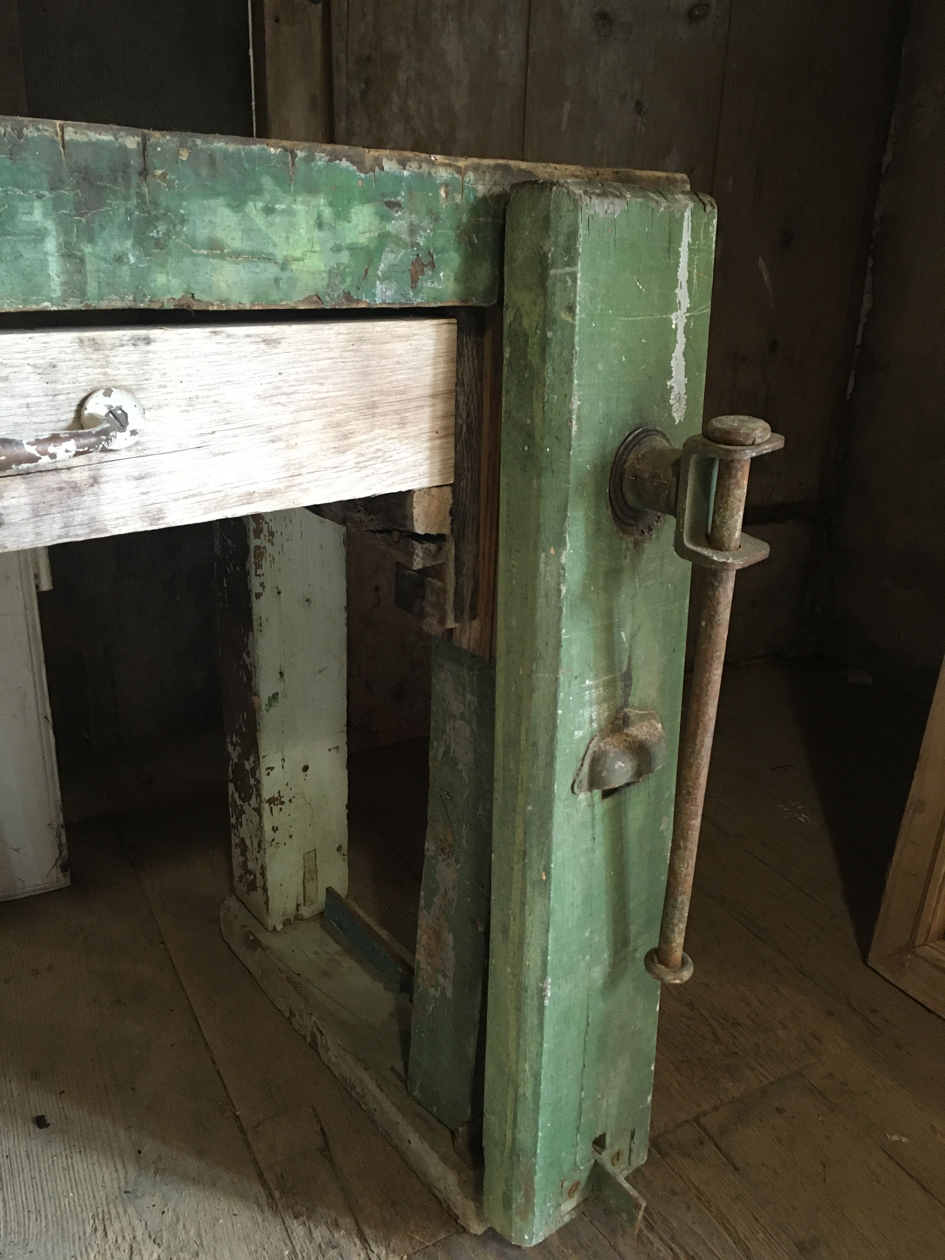 Industrial workbench 1900s