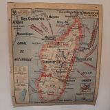 Old school map - Vidal Lablache No.36 bis