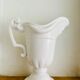 White ceramic vase