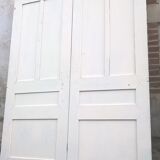 Old woodwork molded door