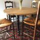 Round table with flaps, early 20th century