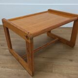 Baumann children's pine desk and chair, 1970
