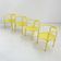 Set of 4 Locus Solus chairs by Gae Aulenti for Poltronova, 1960