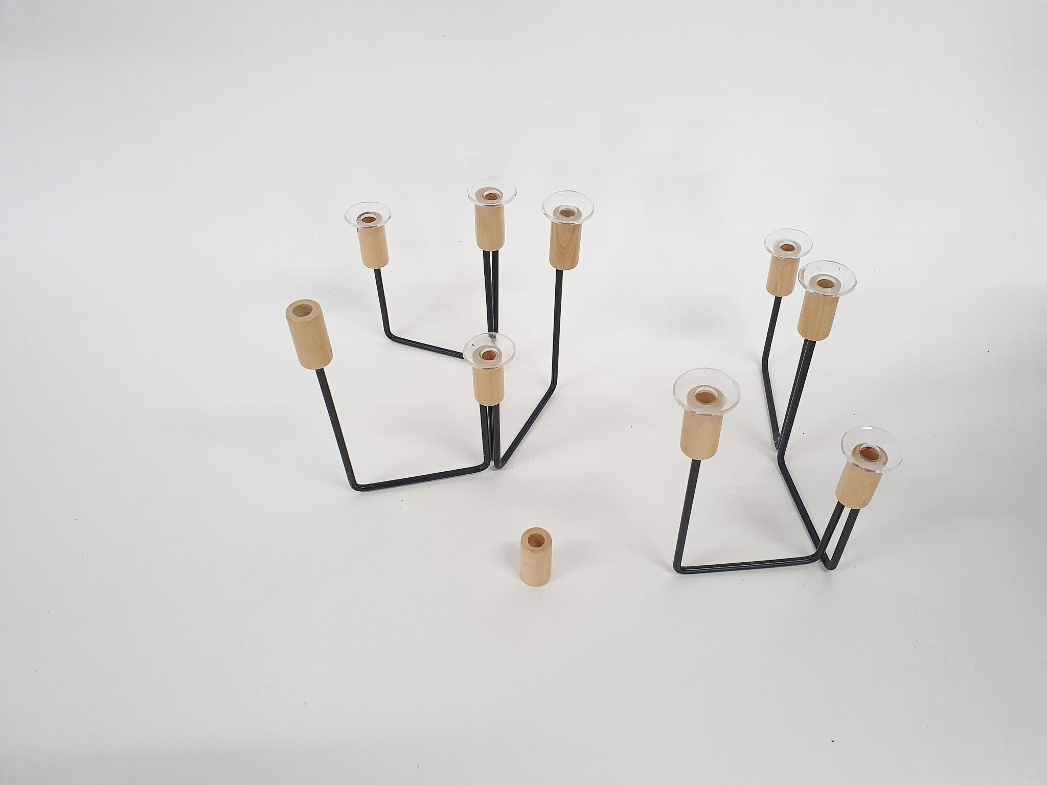 Adjustable candle holder by Vefa, The Netherlands 1950's