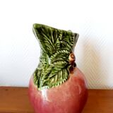 Vintage apple slip pitcher