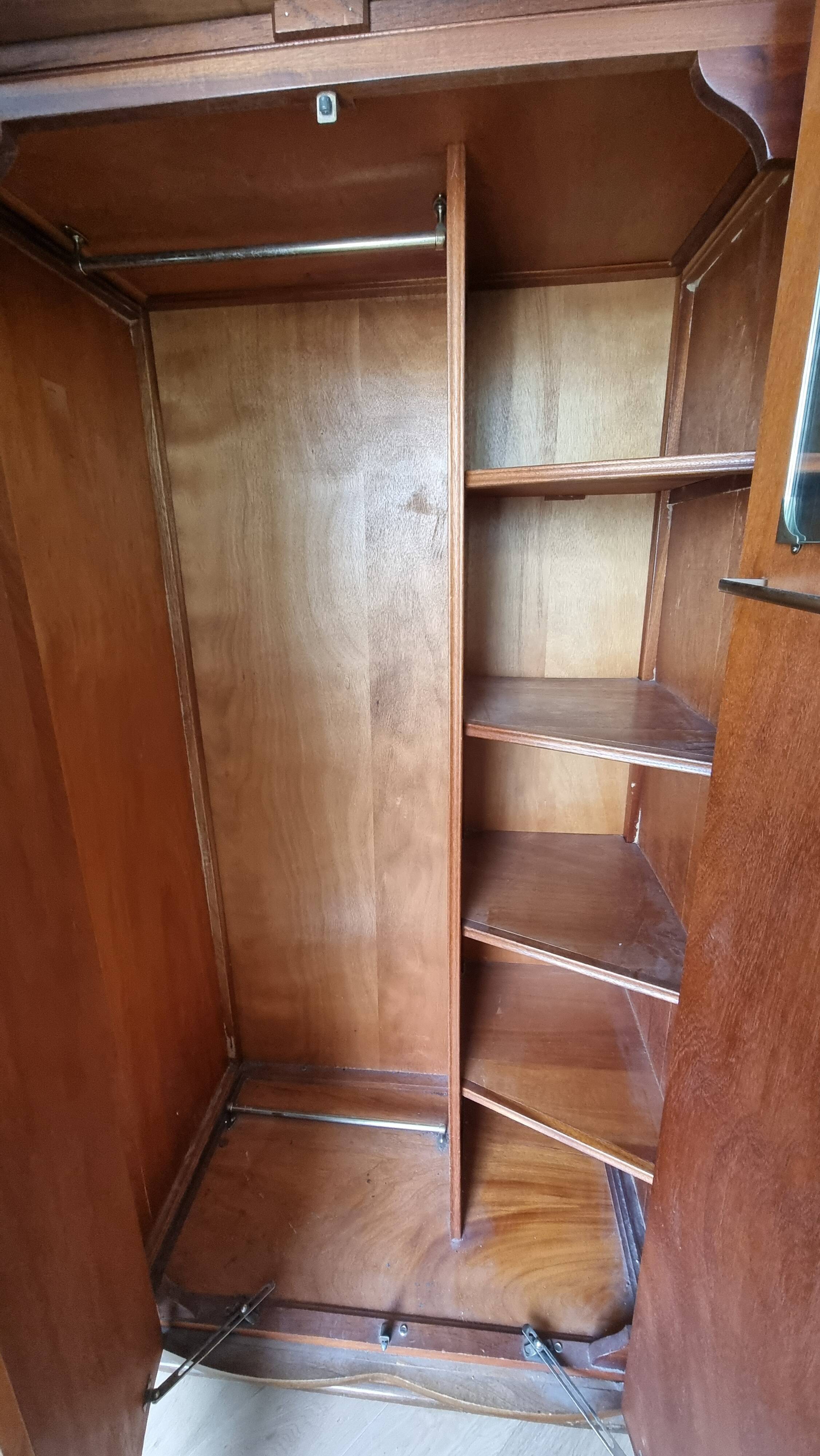 Two-door oak cupboard by Cws Cabinet Factory Enfield