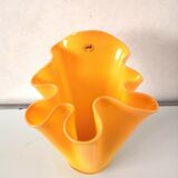 1960s Alicja pleated vase