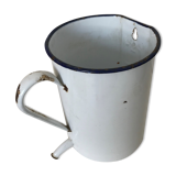 Old enamelled pot