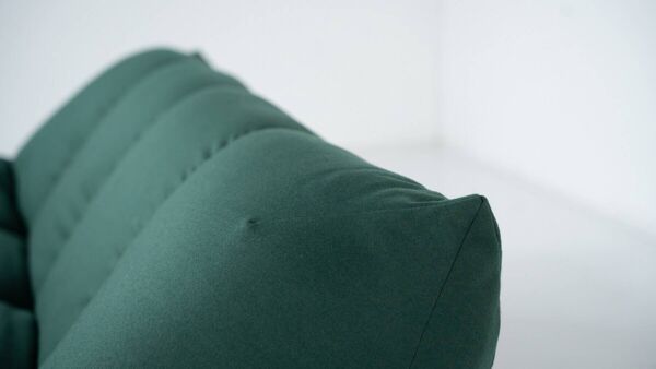 Canapé Papillon vert moderne du milieu du siècle par Giovannetti, Italie