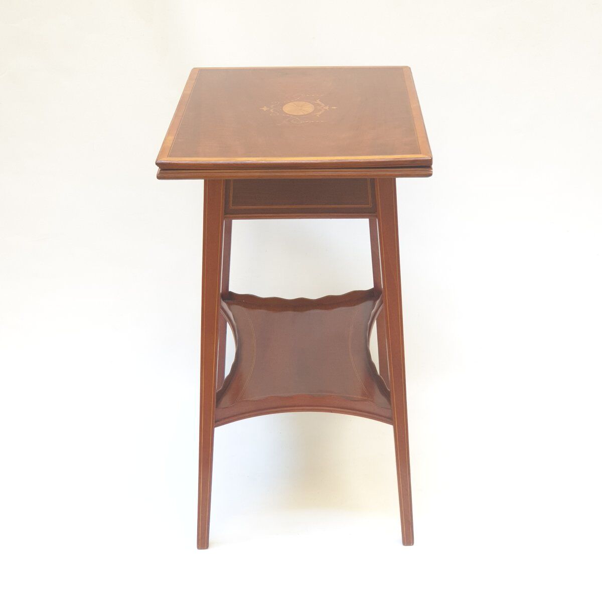 Game table in mahogany England late 19th century early 20th century