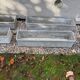 Set of 4 fibreglass planters by Willy Guhl