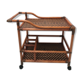 Dessert in rattan bamboo vintage cannage