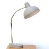 Articulated grey desk lamp, 50s