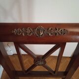 Lot de deux chaises Empire