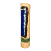 Large glazed stoneware vase signed "Haut 49"