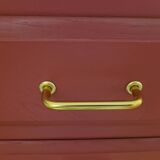 Semainier commode chevet bahut vintage 5 tiroirs