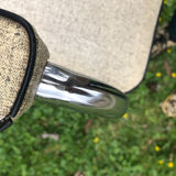 Leatherette office armchair