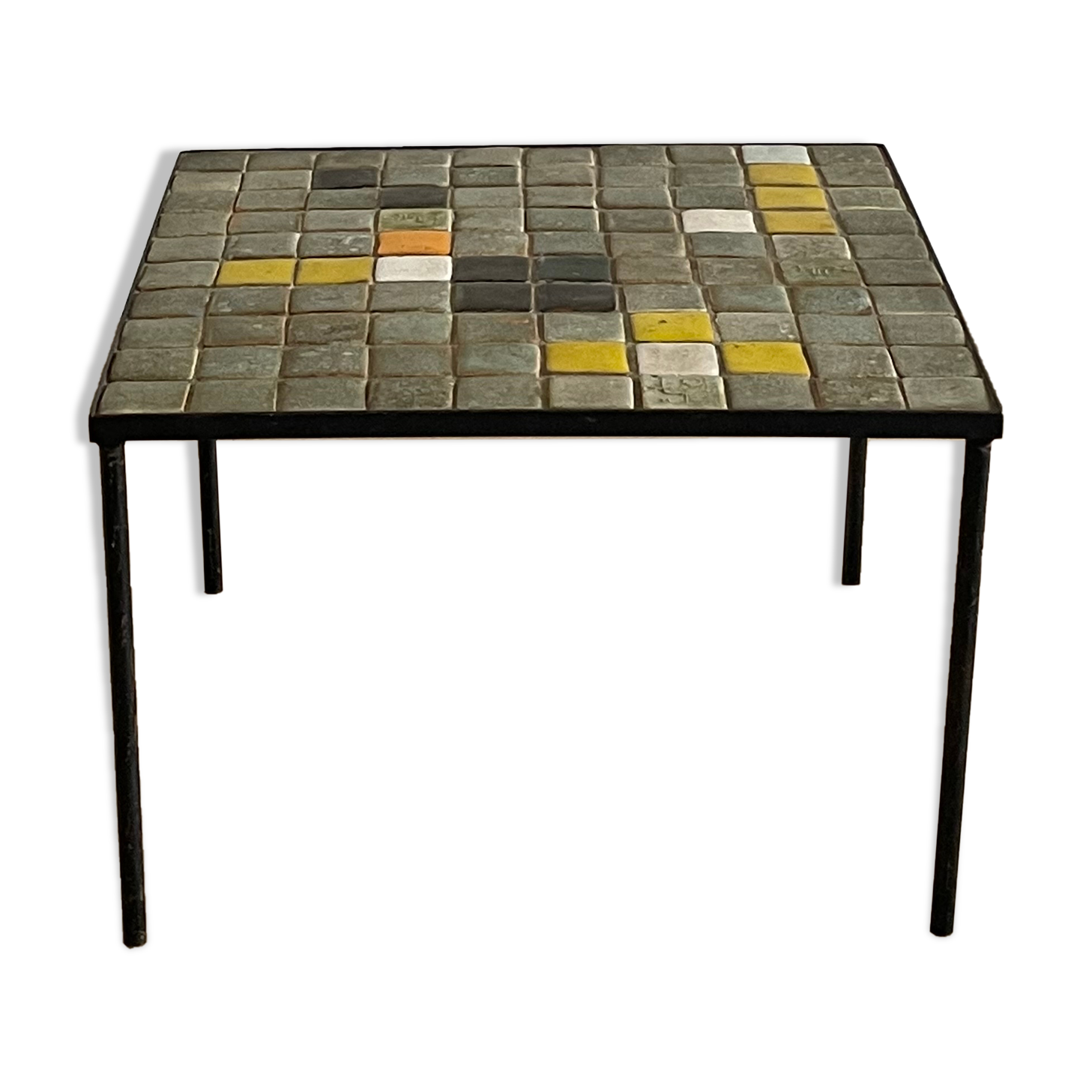 Table basse en céramique par « Les 2 potiers », 1960