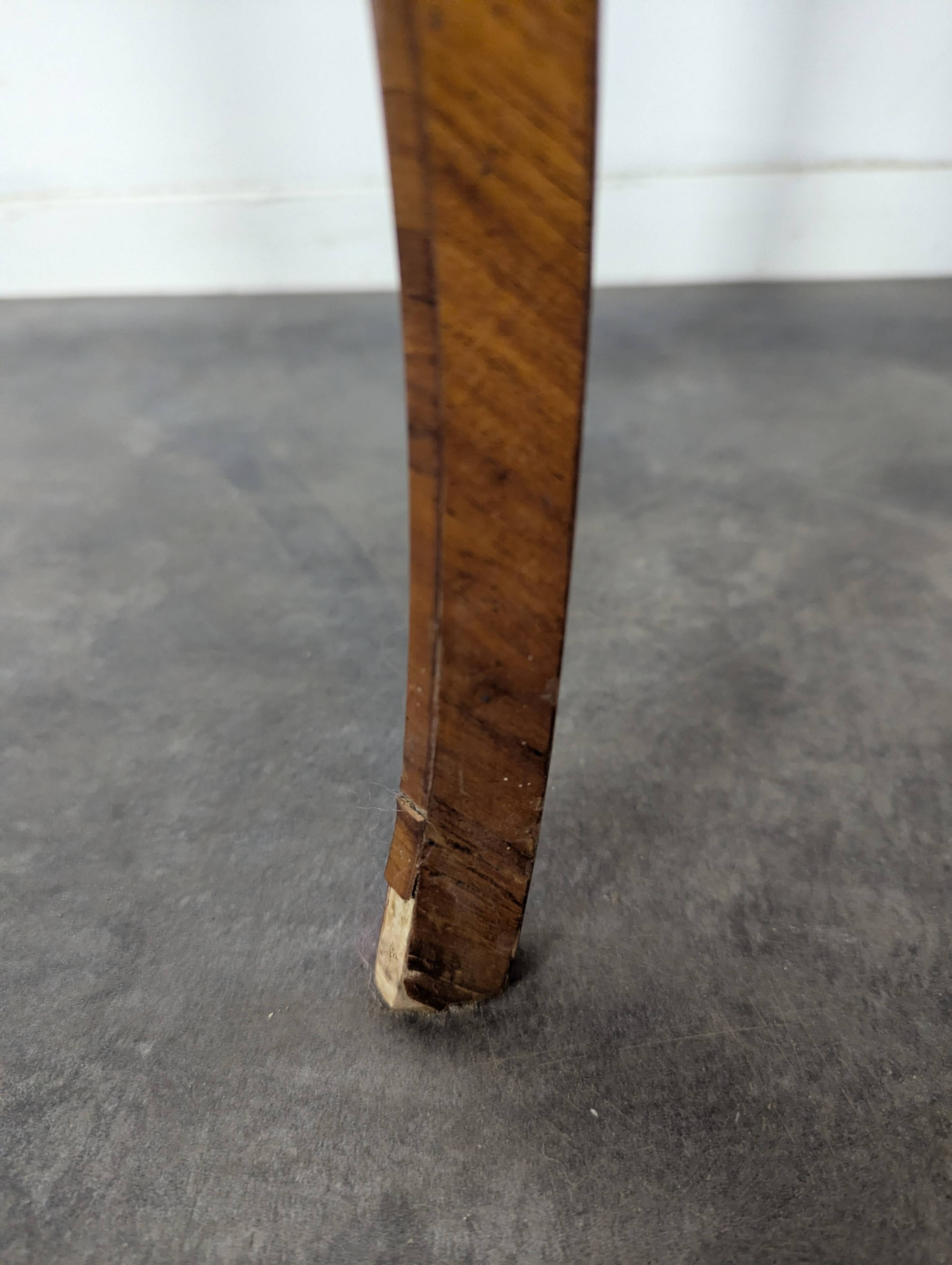 Pair of rosewood bedside tables in Louis XV style