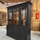 80s patinated bookcase