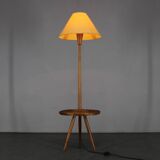 1970s Jan Kalous Wooden Floor Lamp for ULUV, Czechoslovakia