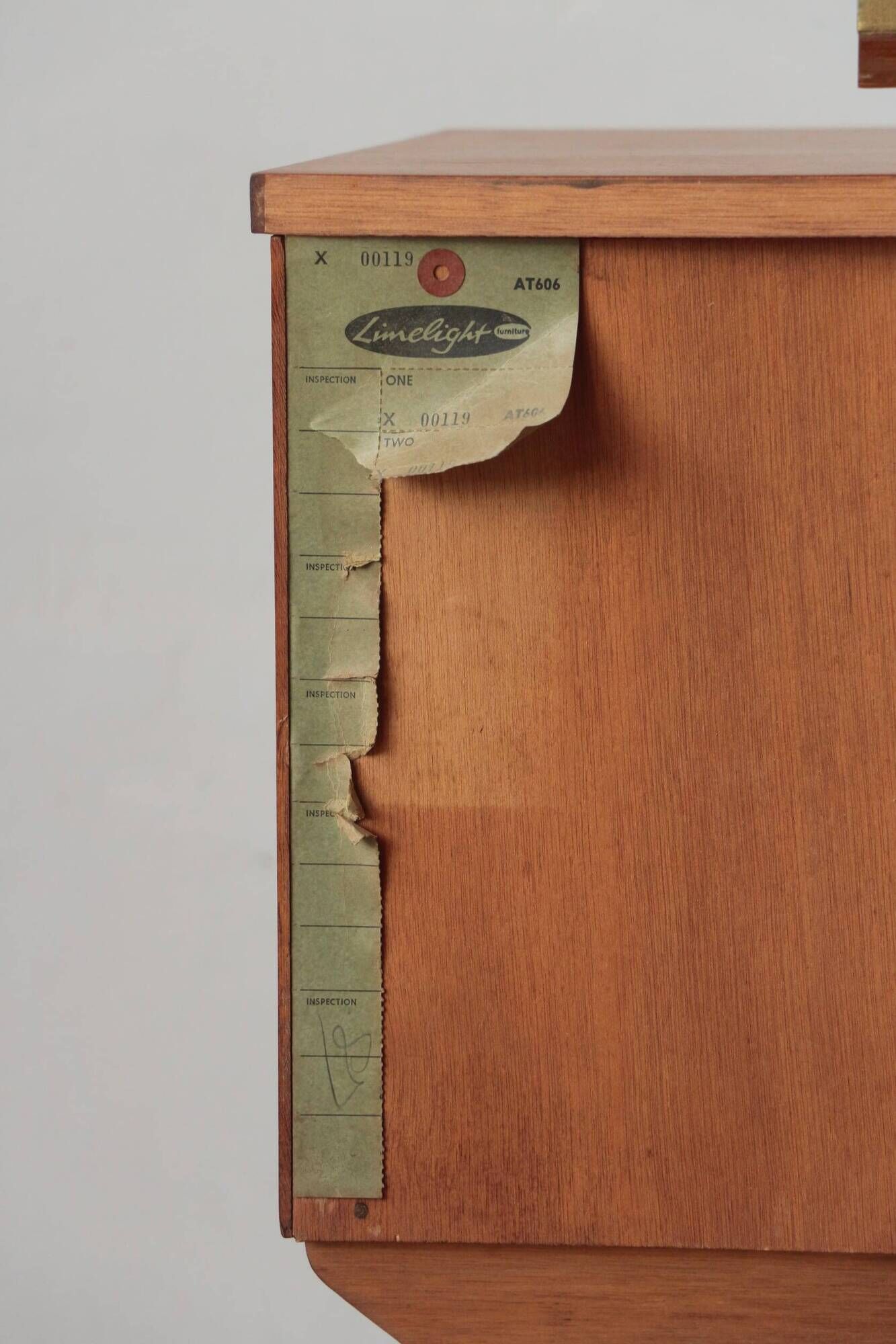 Vintage English Teak Dressing Table – Limelight Furniture – 1960s