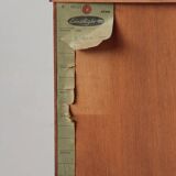 Coiffeuse vintage anglaise en teck – Limelight Furniture – Années 60