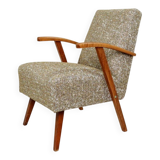 Vintage armchair modern design 1960 multicoloured