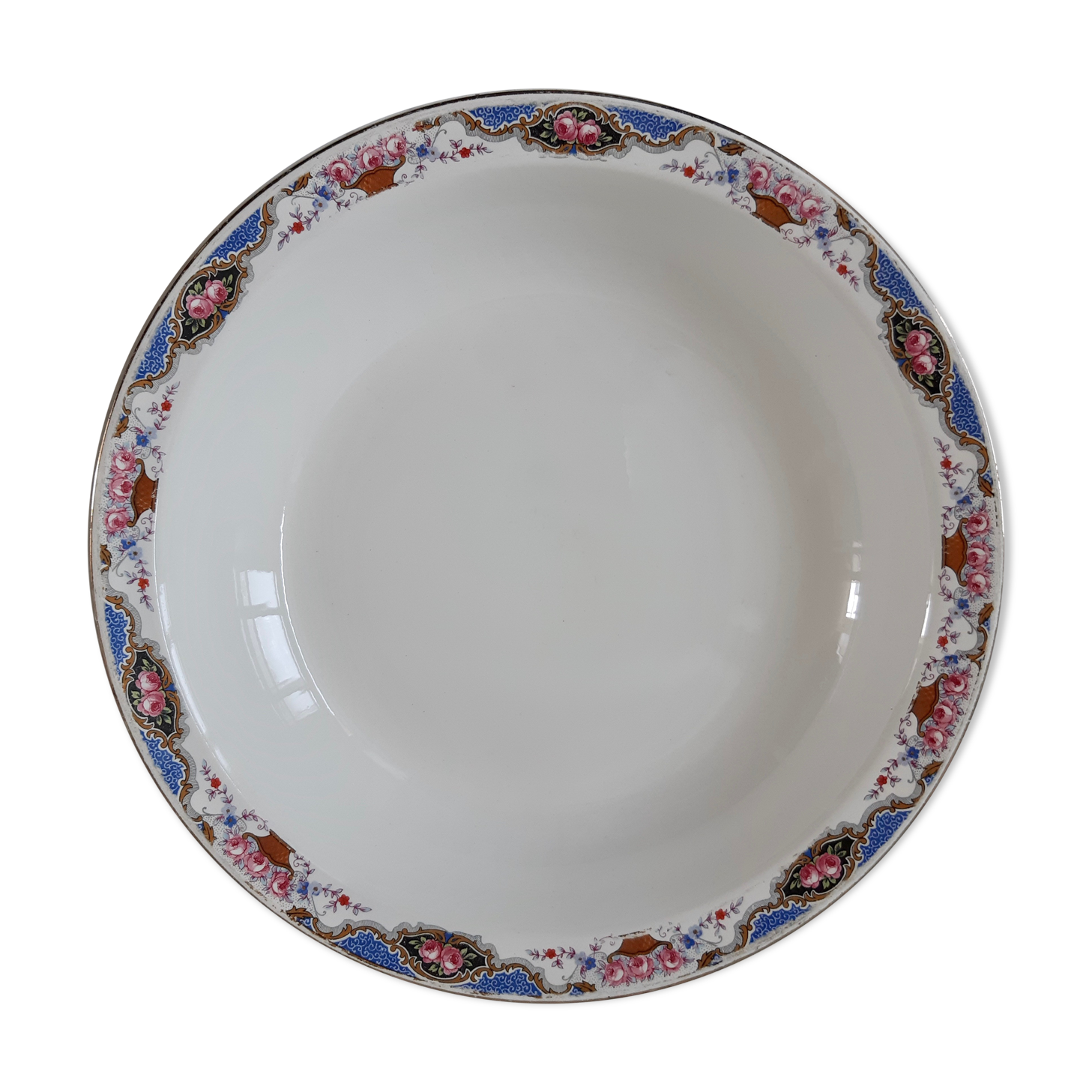 Hollow dish Digoin Sarreguemines