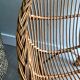 Vintage rattan armchair