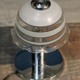 Metal and glass lamp 1960