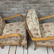 Pair of vintage Scandinavian armchairs from the 60s-70s.