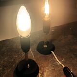 Pair of bedside lamps