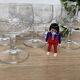 Set of 6 Rupel crystal cups