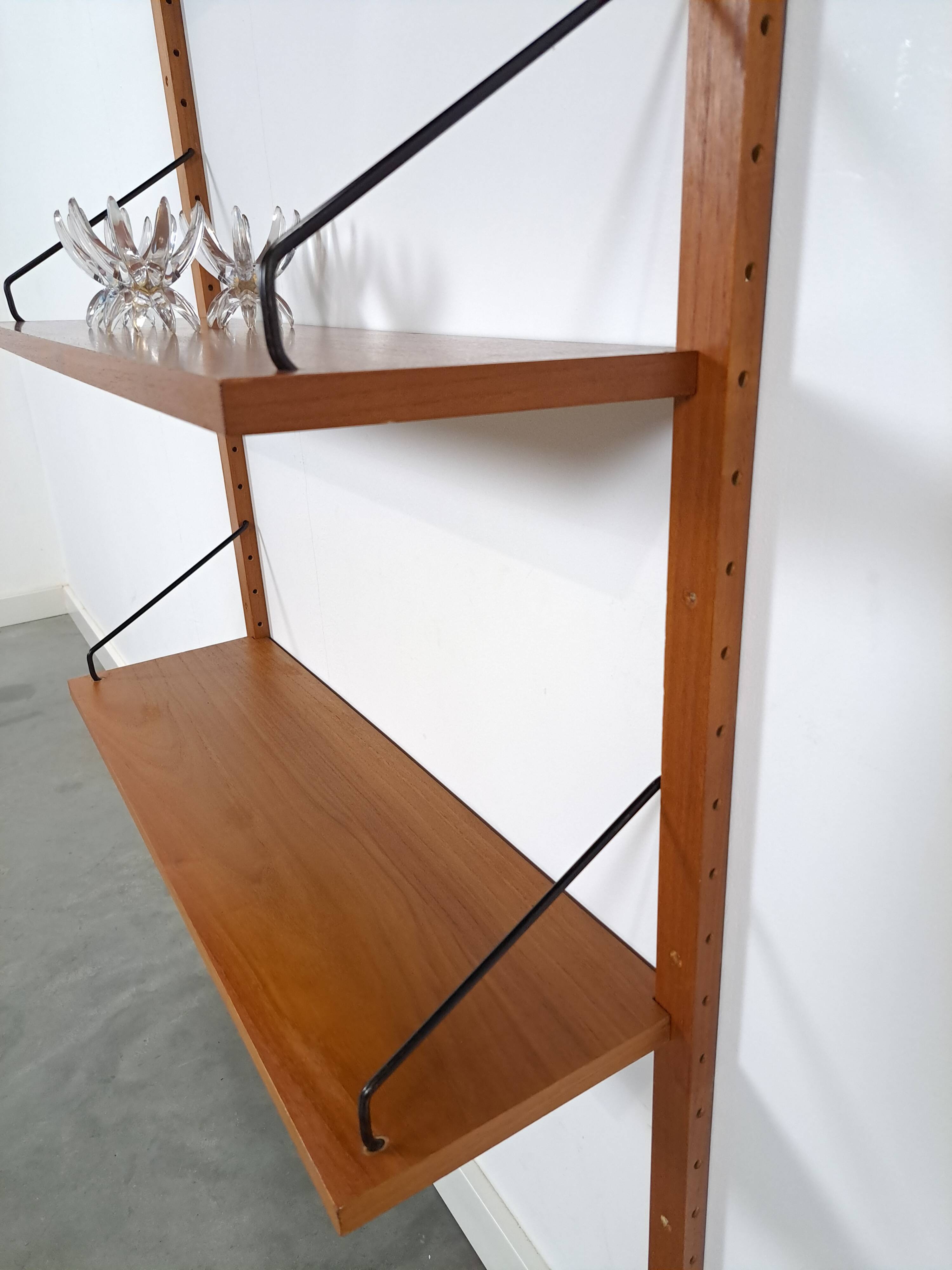 Modulair Deens Royal systeem Poul Cadovius CADO teak