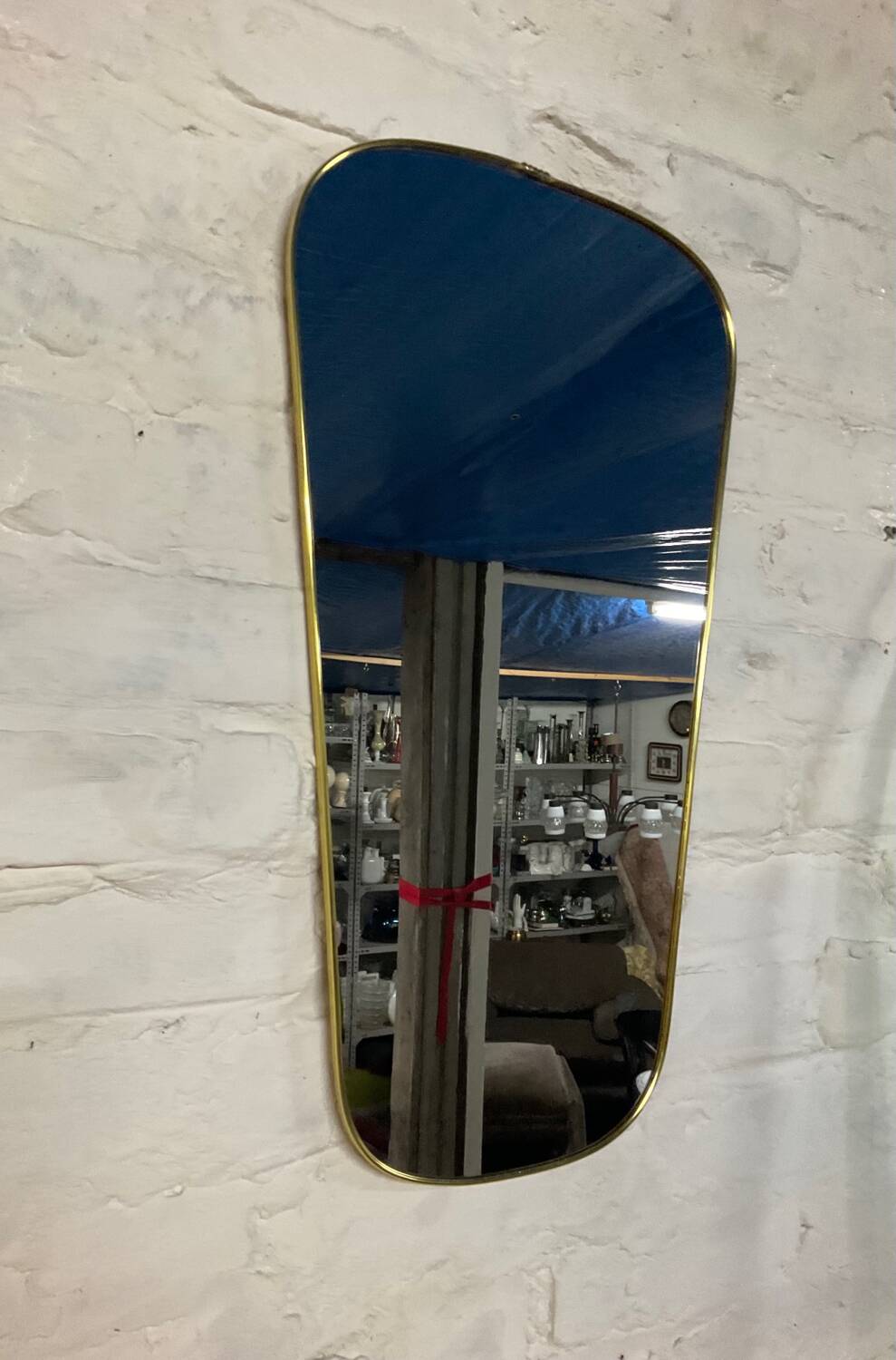 Miroir asymétrique forme libre des années 60