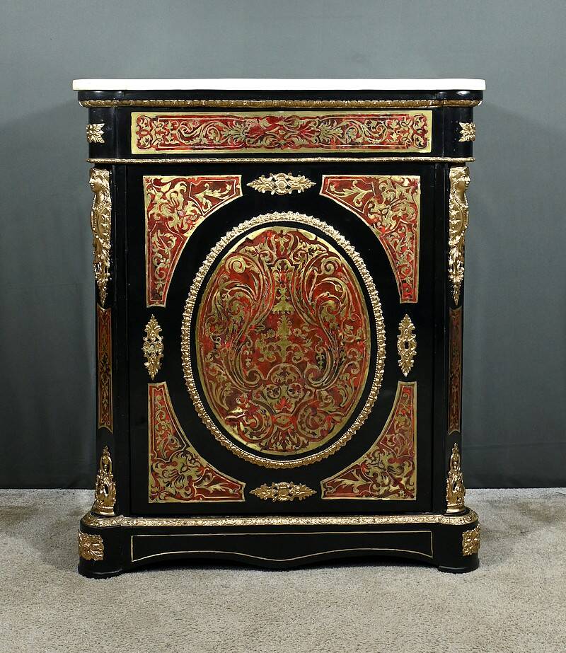 Bureau d'entre-deux in Boulle marquetry, Napoleon III period – Mid