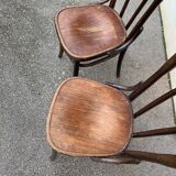 Duo of fischel bistro chairs