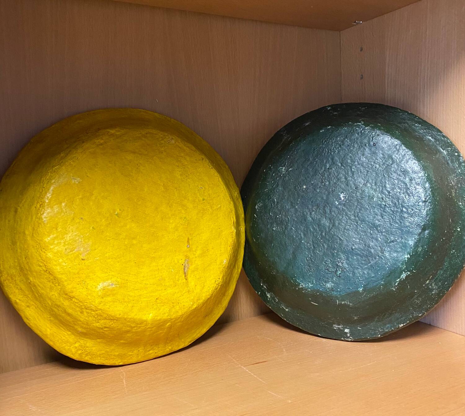 Napoleon III papier-mâché plates