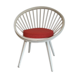 Vintage Scandinavian armchair Circle Chair 1960 Yngve Ekström