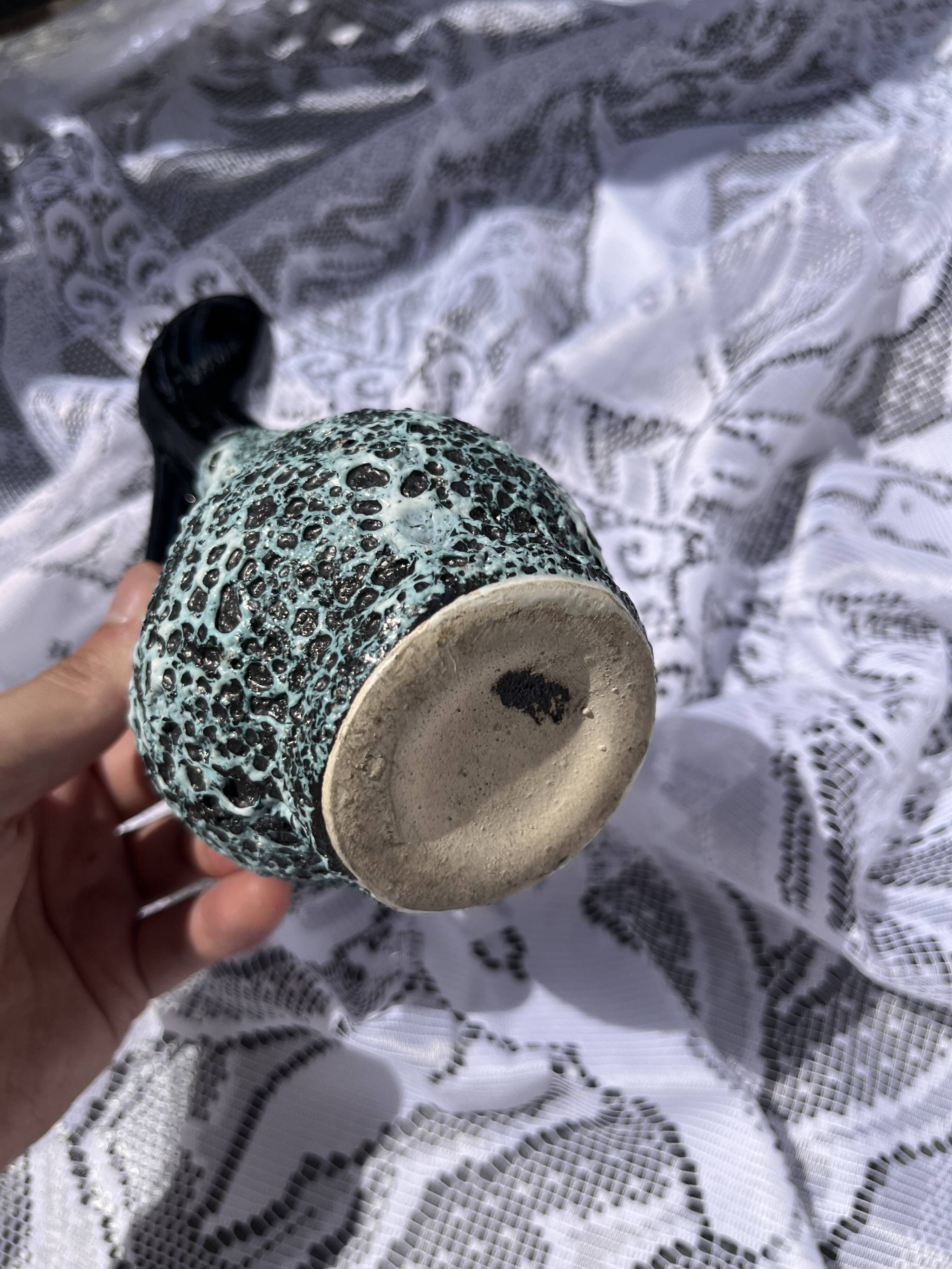 Vintage “Fat Lava” Vase