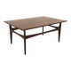 Teak coffee table, Karl Erik Ekselius, JOC, Vetlanda, Sweden, 1950