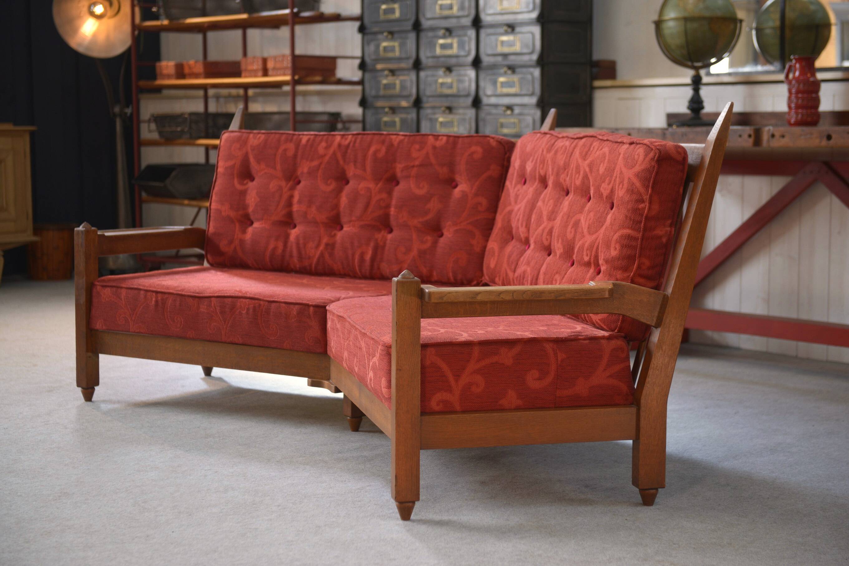 Your Home Sofa by Guillerme and Chambron 1960s