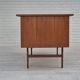 1960s, Danish teak wood desk, drawers.