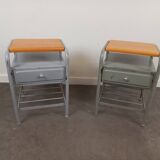 Pair of 50s bedside tables