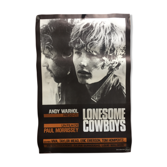 Movie poster "Lonesome Cowboys" Andy Warhol 52x78cm