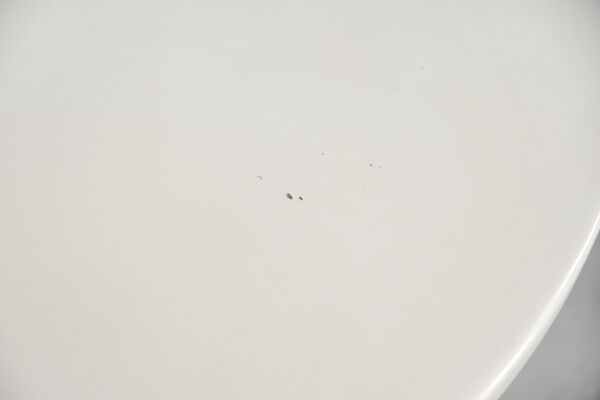 Table à manger avec pied de tulipe en métal, années 1970